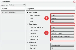Img 1 - Data Series Settings